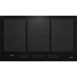 Miele - KM 7745 FL 36" Flush Mounted Induction Cooktop - Black