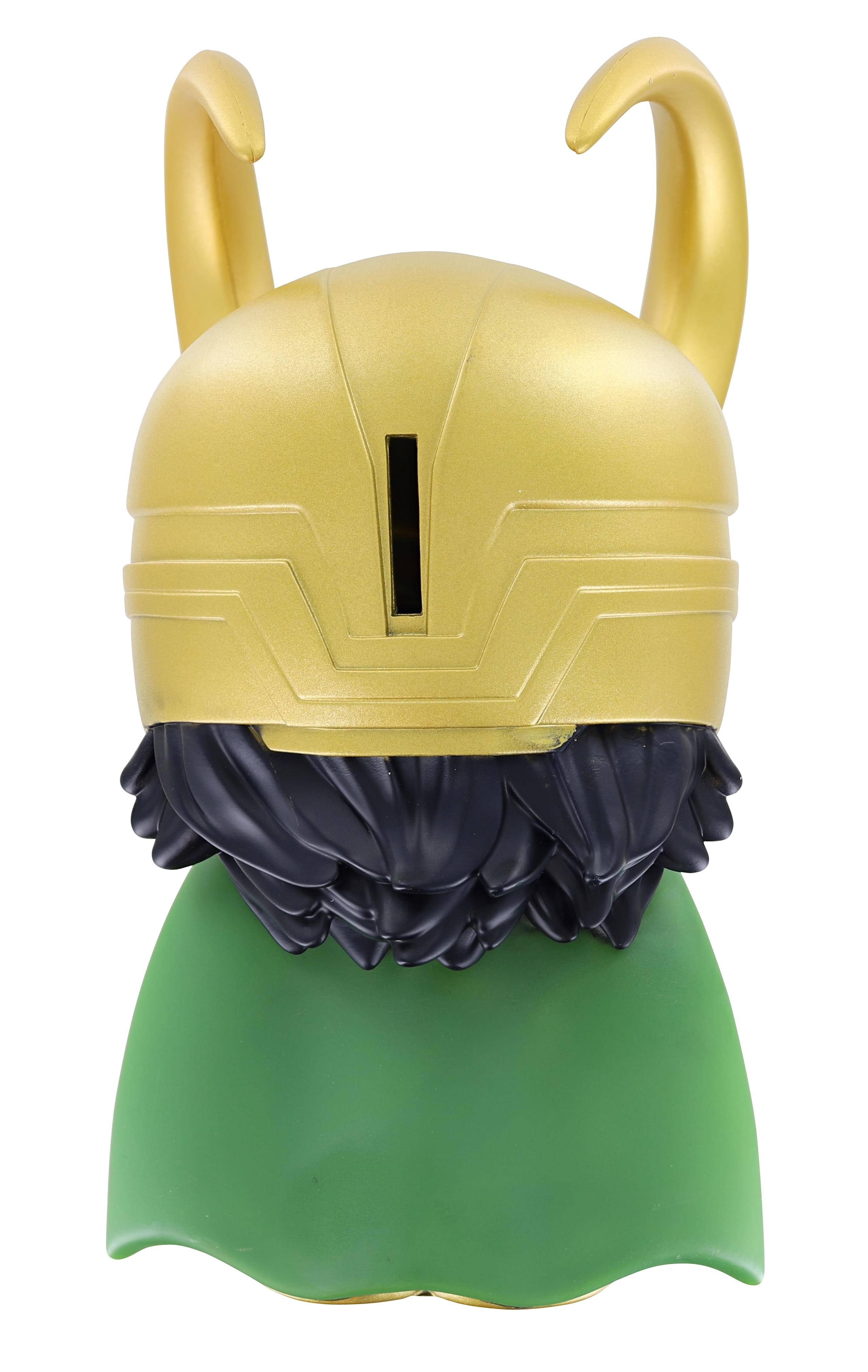 Alt View 1. Monogram - Marvel Loki PVC Bank - Green.