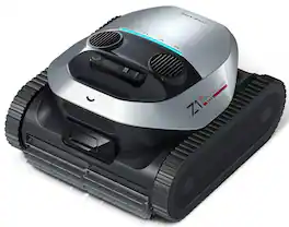 Dreame - Z1 Pro Cordless Robotic Pool Cleaner for In-Ground Pools, 2160 sq ft Max, 180 Min Runtime – Silver/Black - Silvery/Black