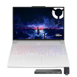 Lenovo - Legion Pro 7i 16" WQXGA OLED 240Hz NVIDIA RTX 5080 Intel Core Ultra 9 275HX AI Gaming Laptop 64GB RAM 1TB SSD - Glacier White
