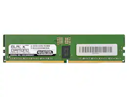 Black Diamond - 32gb (2rx8) ddr5 5200 ecc reg memory bd32g5200mcr28