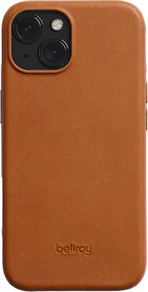 Bellroy - iPhone 15 Phone Leather Case - Terracotta