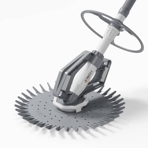 Winado - Pool Vacuum Cleaner Automatic Sweeper Swimming Pool Creepy Crawler Vacuum with 33FT Hoses for In/Outdoor Swimming Pool - Gray