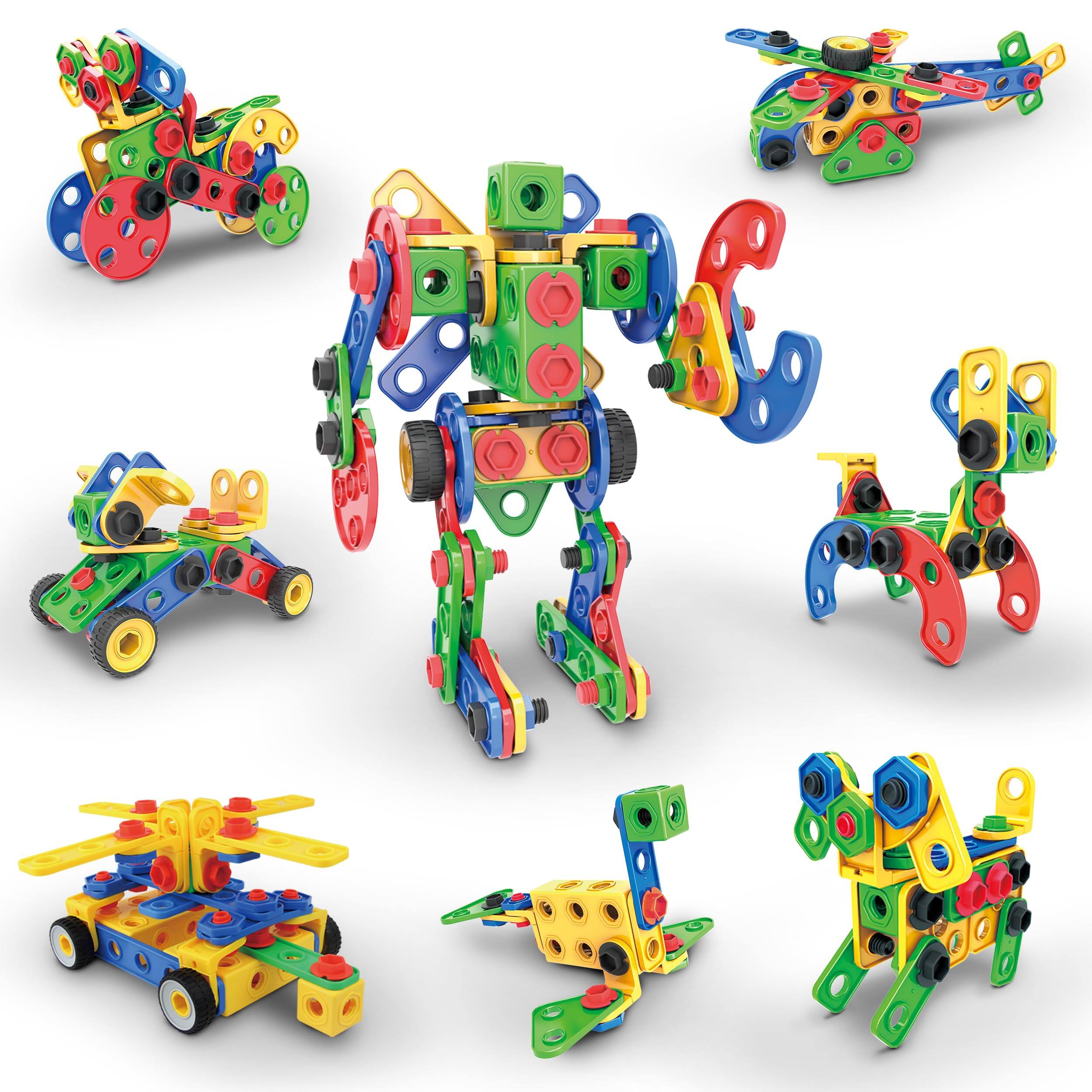 NICHOLAS KLEIN Stem Learning Block Construction Kit With Power Drill ...