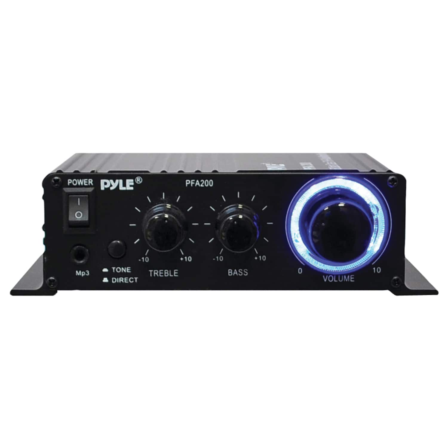 Pyle Hi Fi Audio Amplifier, 60 Watt Black PFA200 - Best Buy