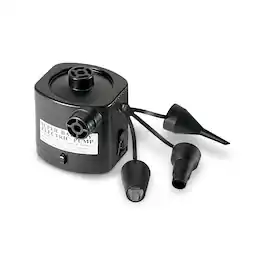 Swim Central - 4.25" Battery Operated Air Pump for Inflatables - Black