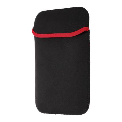 Front. Unique Bargains - Laptop Case - Soft Computer Sleeve Carrying Bag, Shockproof Protective Cover for 12" Notebook - Red-Black.