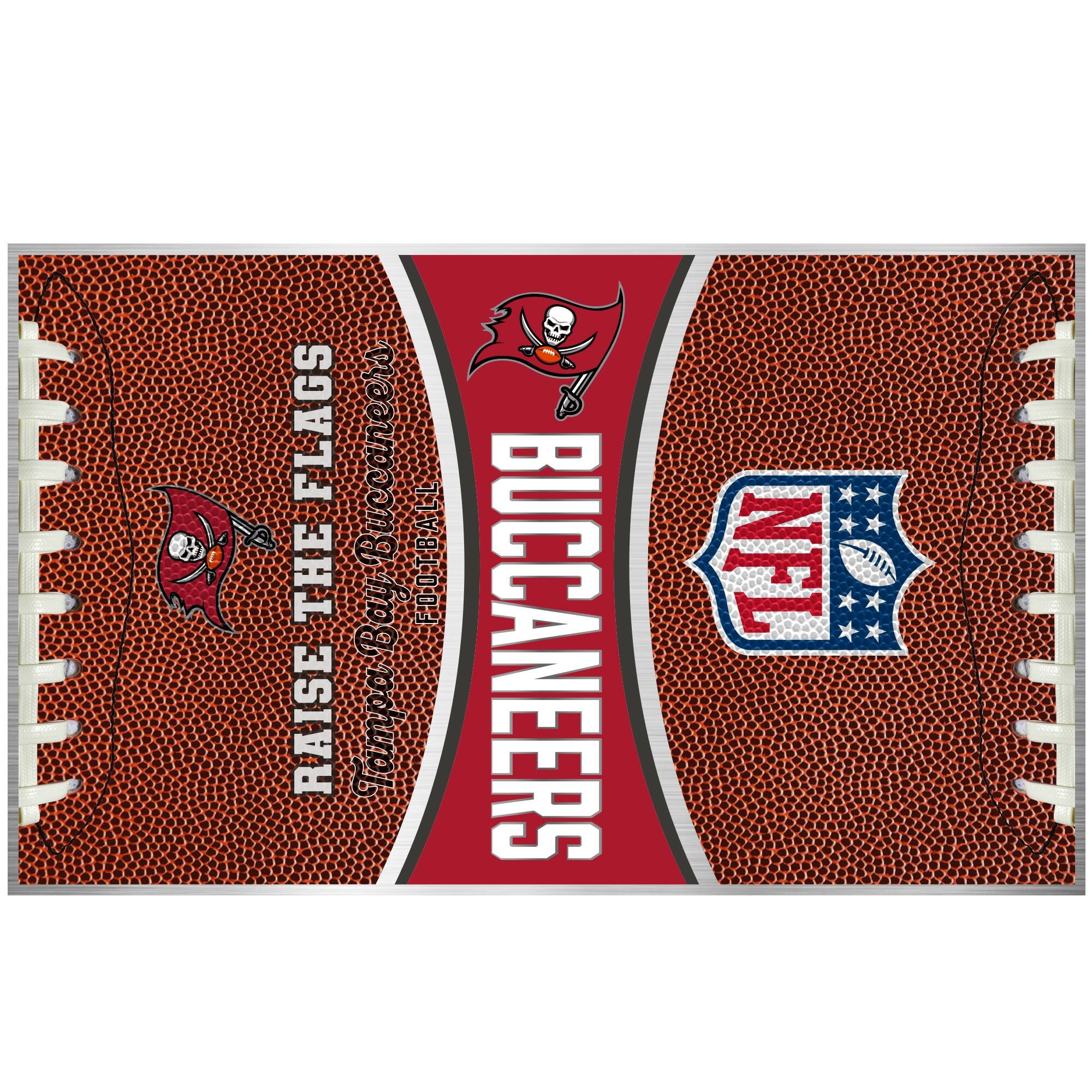 Sure, here is the corrected and grouped text from the image:

---

**Buccaneers**

**Raise the Flags**

**Tampa Bay Buccaneers**

**NFL**

---

**Buccaneers**

**NFL**