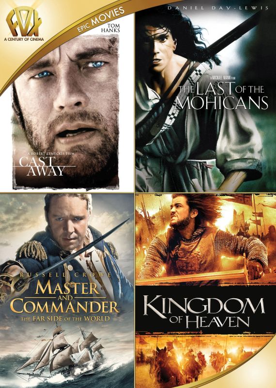 Best Buy: Cast Away/Last of the Mohicans/Master & Commander/Kingdom of ...