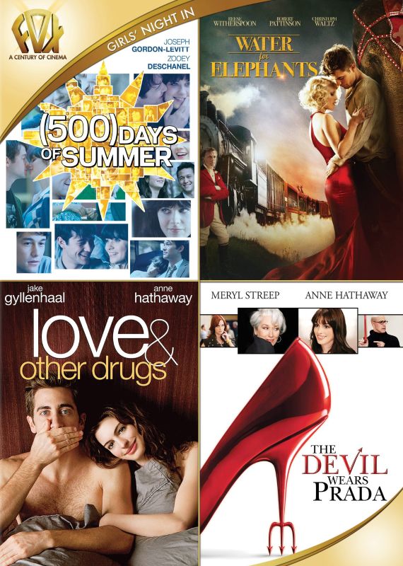 Best Buy: 500 Days of Summer/Water for Elephants/Love & Other Drugs/The Devil  Wears Prada [DVD]