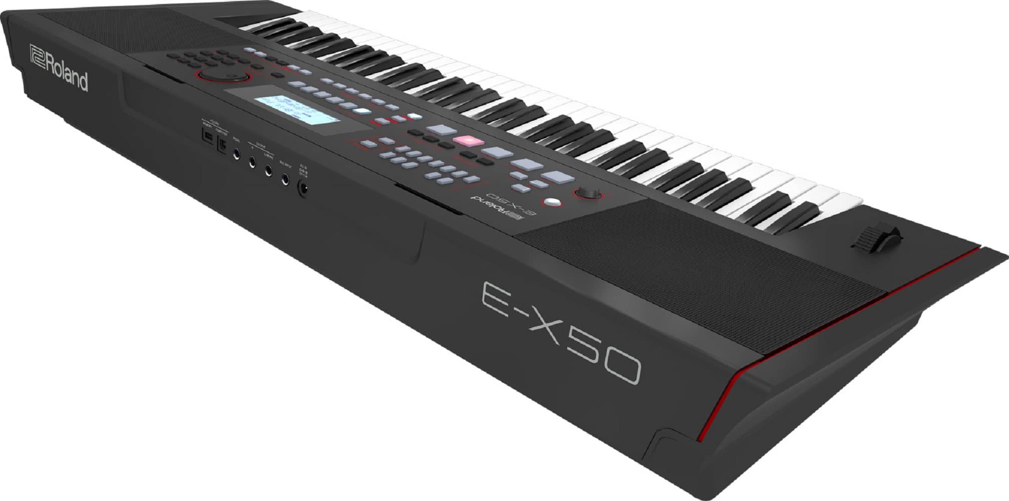 Alt View 12. Roland - E-X50 Arranger Full-Size Keyboard with 61 Keys - Black.