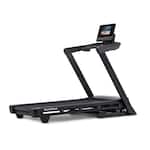 NordicTrack - T Series 10 Treadmill with 10" Tilting Touchscreen and Compact Design - Black