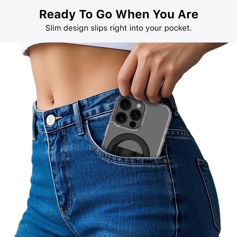 Ready To Go When You Are

Slim design slips right into your pocket.