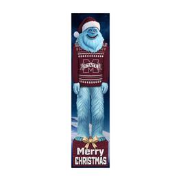 Fan Creations - Mississippi State Bulldogs 48" Yeti Christmas Leaner - Multicolor