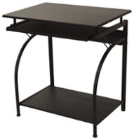 Comfort Products Inc. - Stanton Computer Desk - Black - Front_Zoom