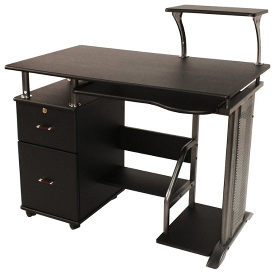 Comfort Products Inc. Rothmin Computer Desk Black 50100505 Best Buy