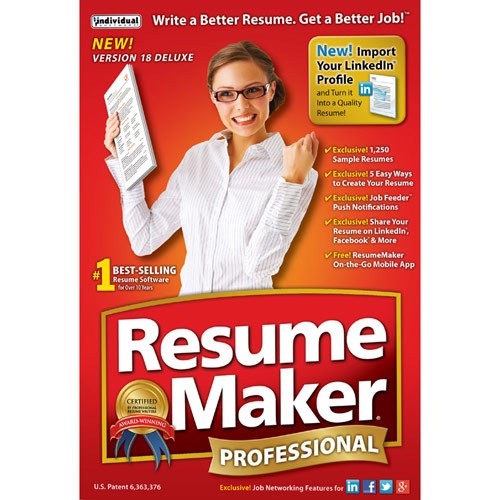  ResumeMaker Professional Deluxe 18 - Windows