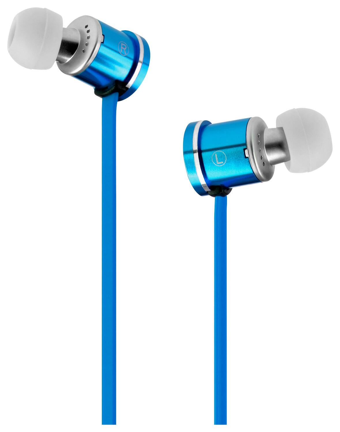 Front. Velodyne - Vpulse Earbud Headphones - Blue.