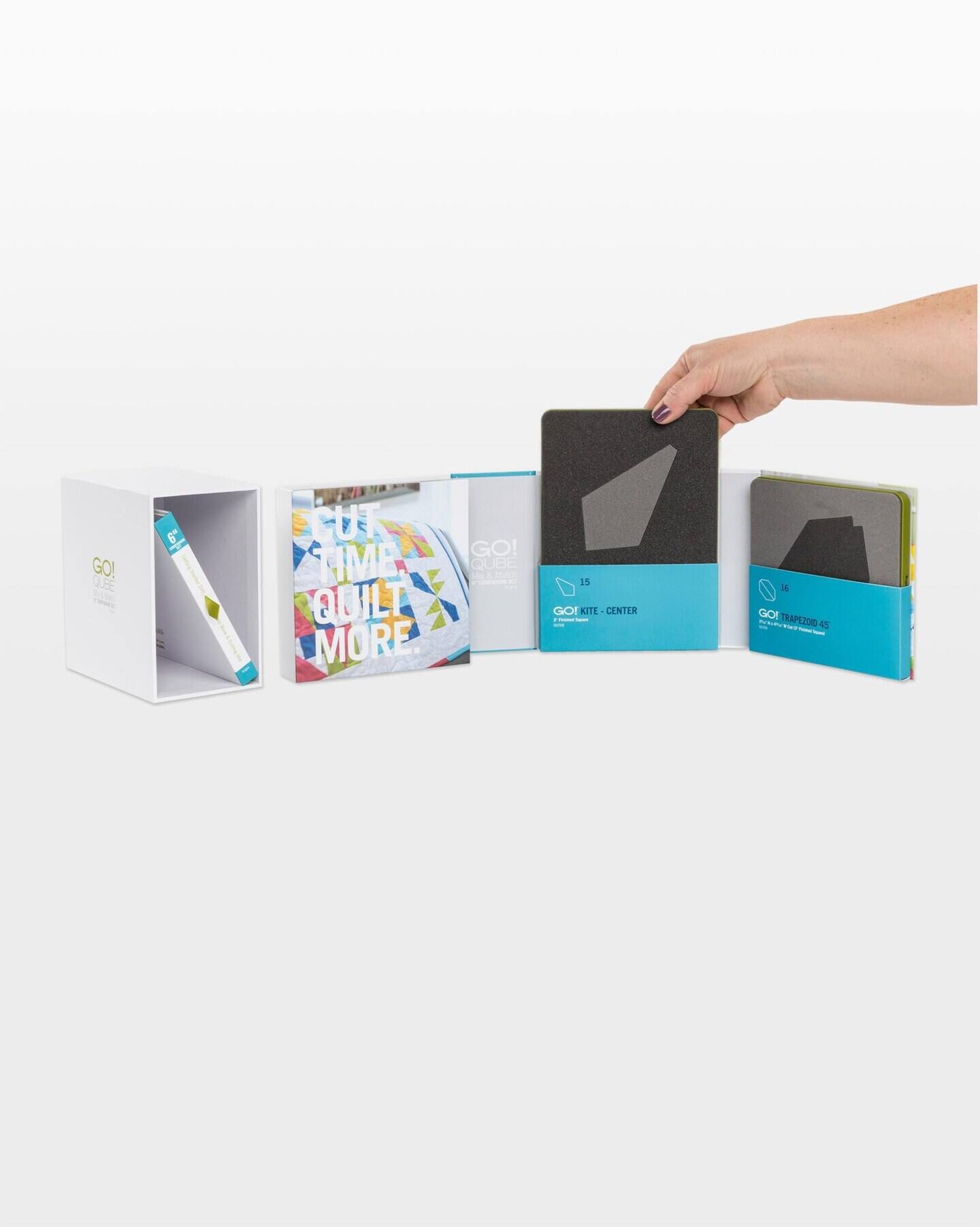 GO! QUBE N - 1S
GO! KITE-CENTER
GO! TRAPEZOID 48
GO! TIME QUILT MORE