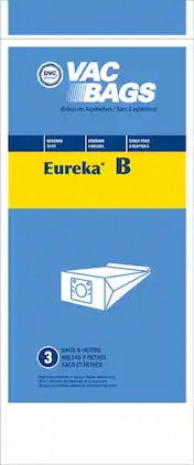 DVC - Eureka Eureka Vacuum Bags for Vacuum Part #ER-1402 15 Pack