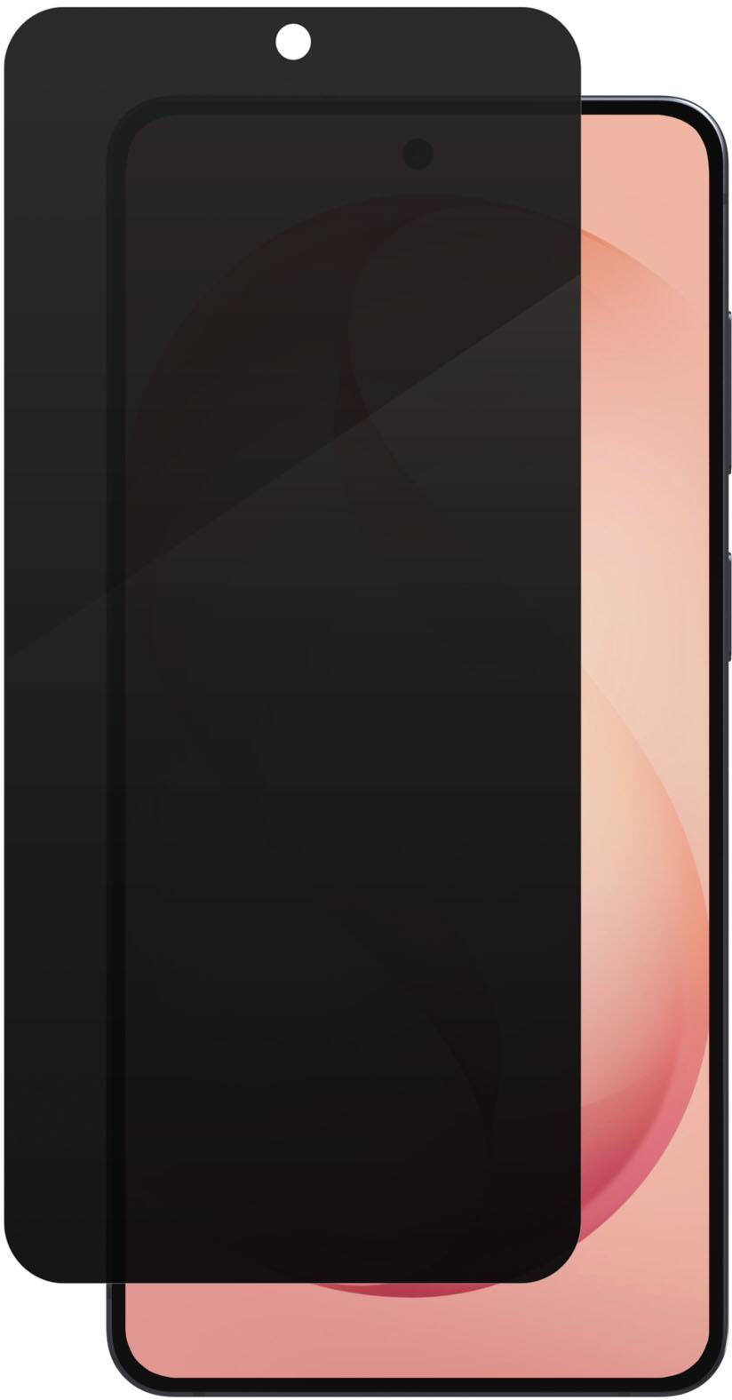 Angle. ZAGG - Glass+ Defense Privacy Screen Protector for Samsung Galaxy S26+ - Clear.