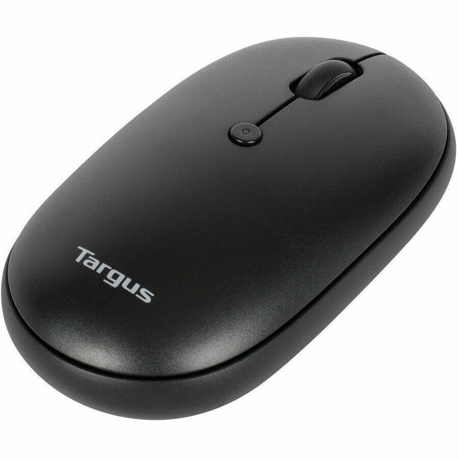 Alt View 5. Targus - Targus Compact Multi-Device Antimicrobial Wireless Mouse - Optical - Wireless - Bluetooth/Radio Frequency - 2.40 GHz - Black.