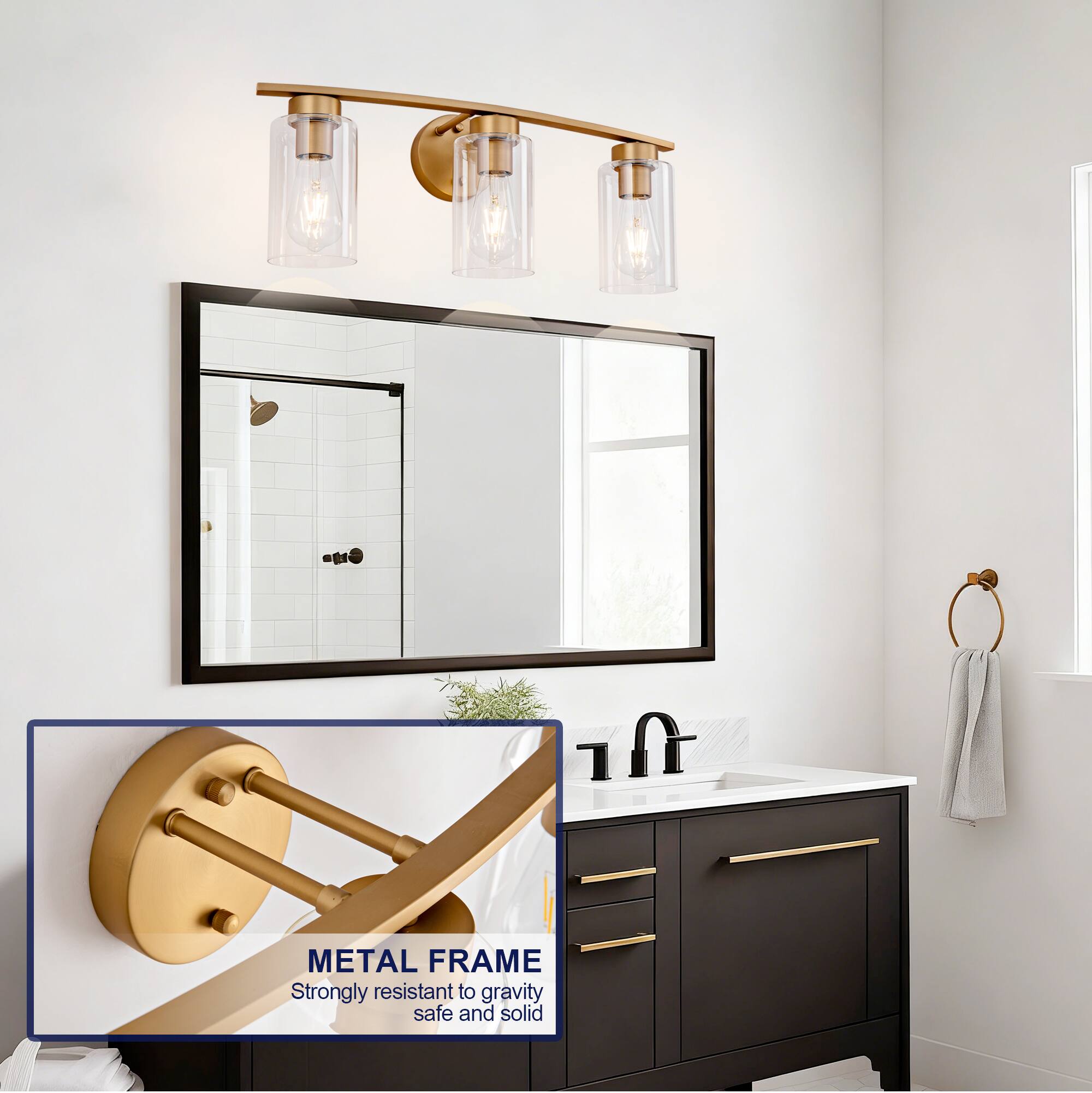 1 METAL FRAME  
Strongly resistant to gravity, safe and solid