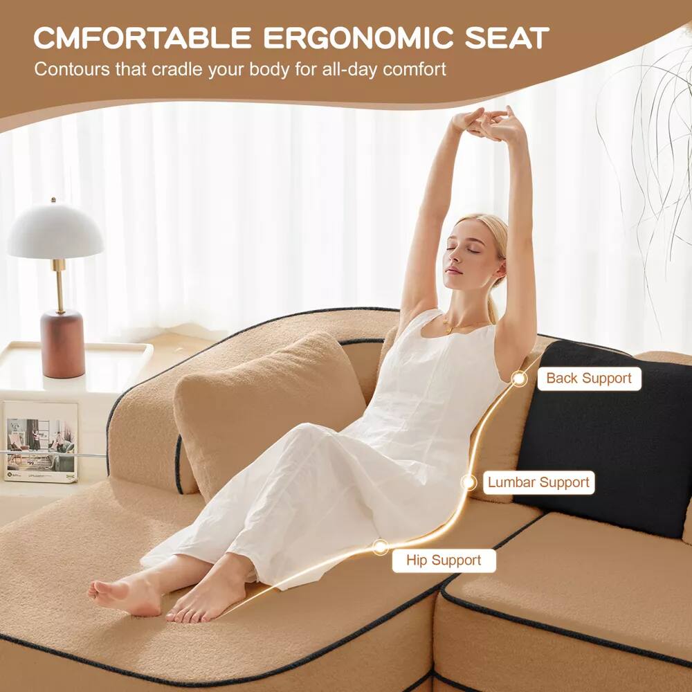 CMFORTABLE ERGONOMIC SEAT  
Contours that cradle your body for all-day comfort  

- Back Support  
- Lumbar Support  
- Hip Support