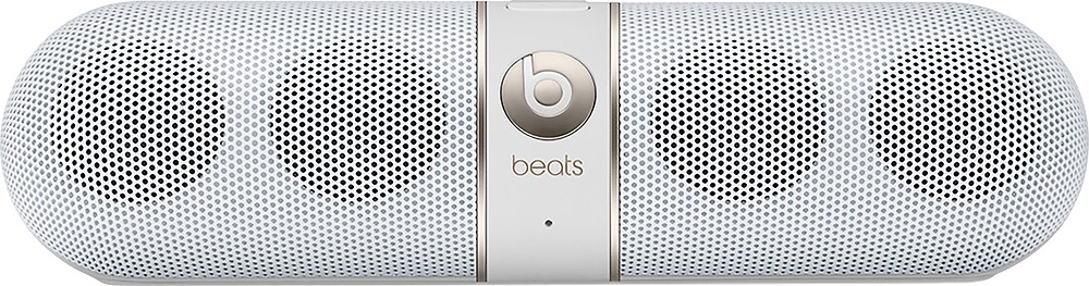 Best Buy: Beats Dr. Dre Pill Portable Bluetooth Speaker White/Gold B0513