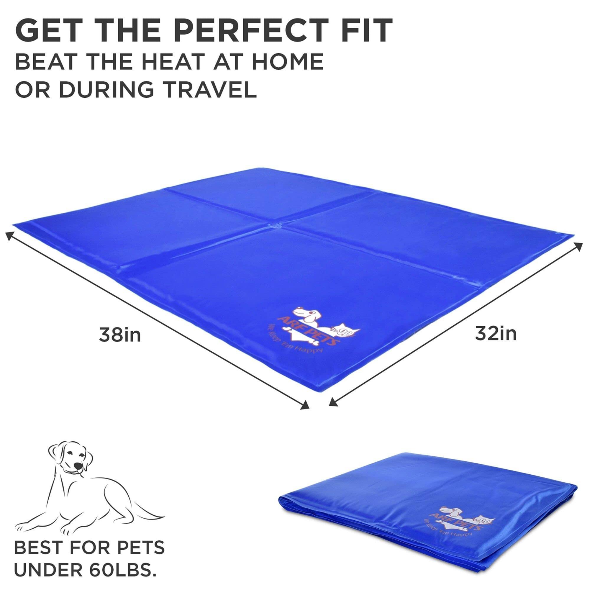 GET THE PERFECT FIT BEAT THE HEAT AT HOME OR DURING TRAVEL 38in AREPETS 1 Ze Pappy 32in BEST FOR PETS UNDER 60LBS.