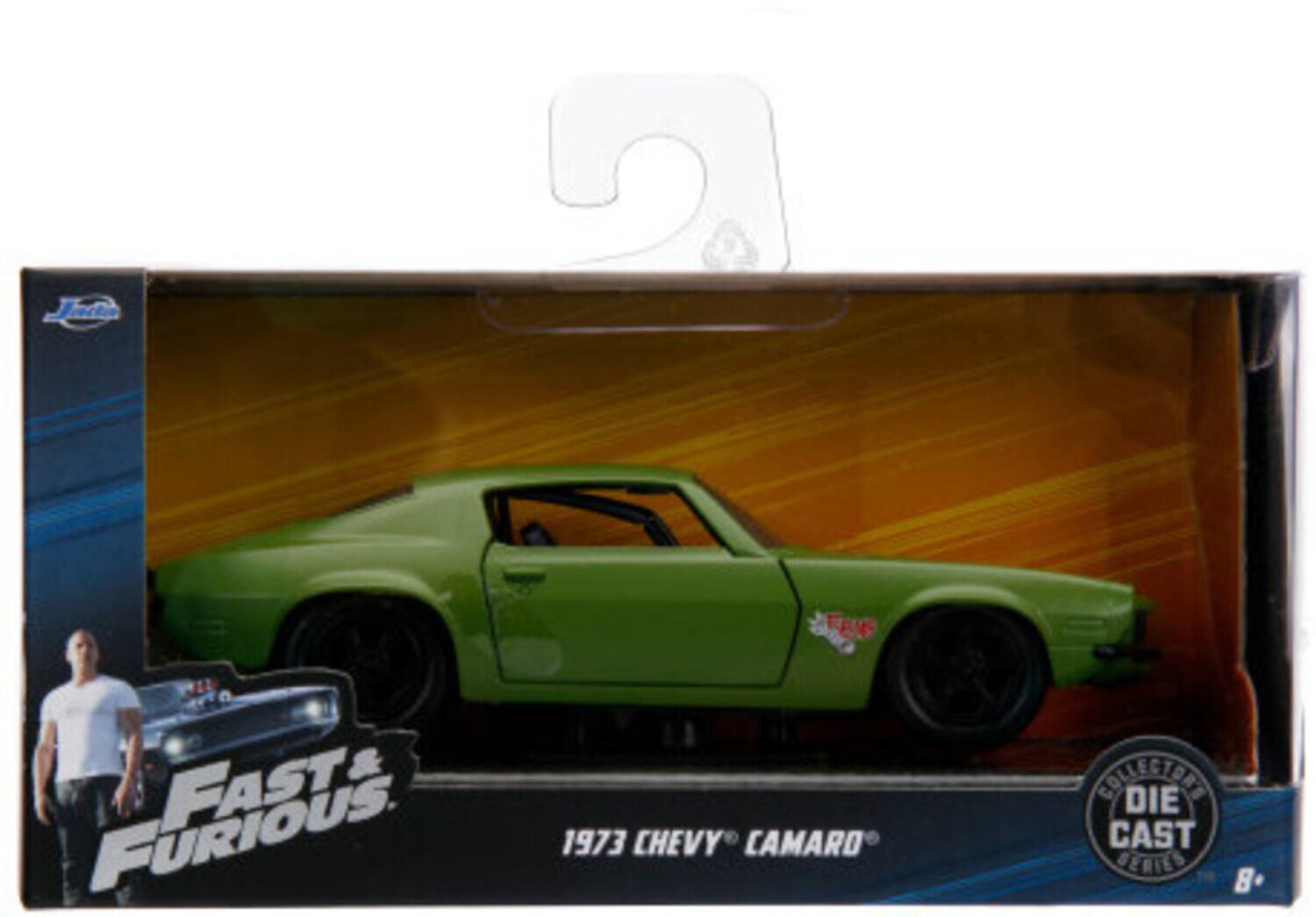 Tada Feye FAST & FURIOUS. 1973 CHEVY CAMARO SOLECEO DIE CAST SERIES B