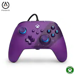 PowerA - Advantage Wired Controller for Xbox Series X|S, Xbox One, Windows - Celestial Purple