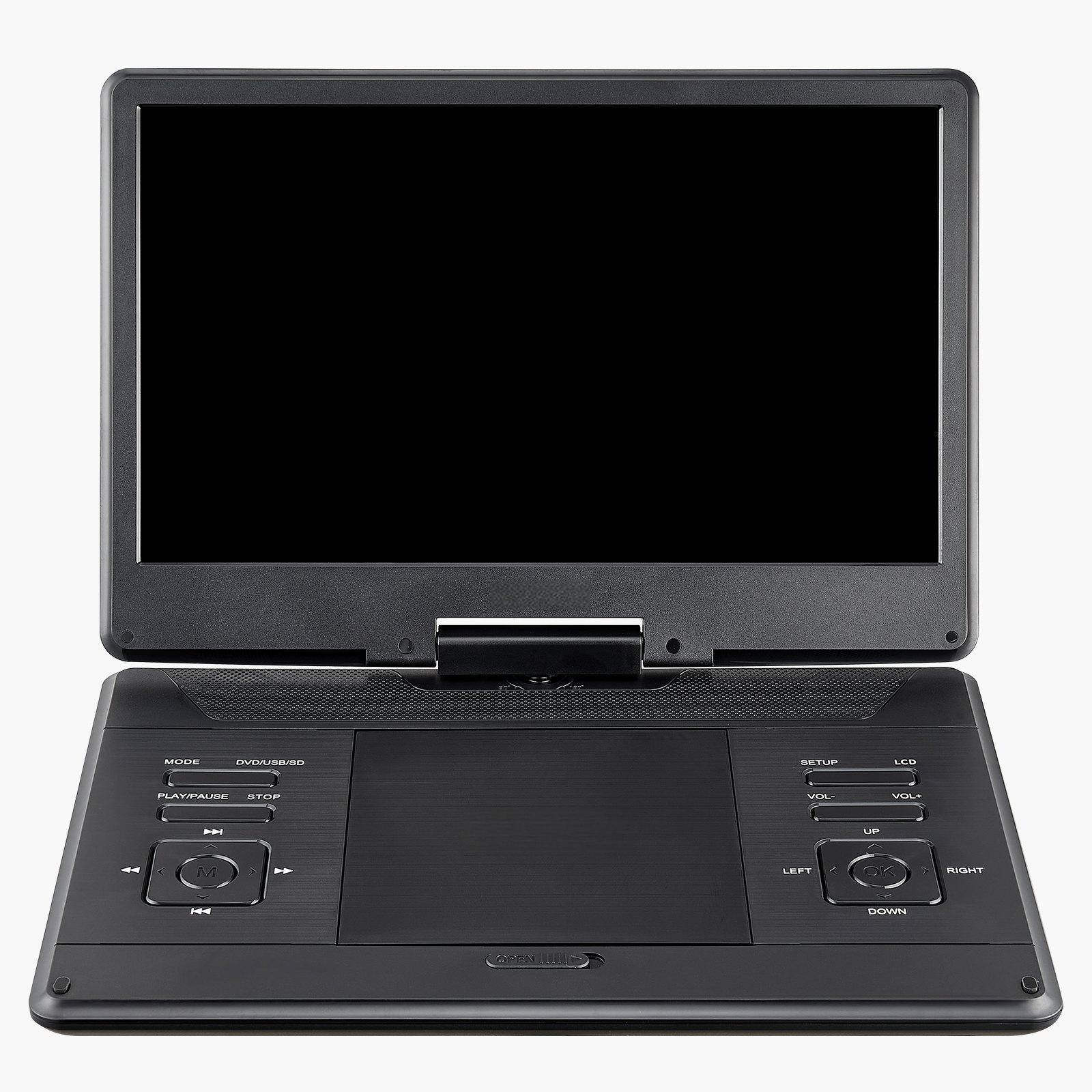 Sure, here is the corrected and grouped text from the image:

- **MODE**  
  DVD/USB/SD

- **PLAY/PAUSE**  
  STOP

- **SETUP**  
  LCD

- **VOL-**  
  VOL+

- **UP**  
  DOWN

- **LEFT**  
  RIGHT

- **OPEN**