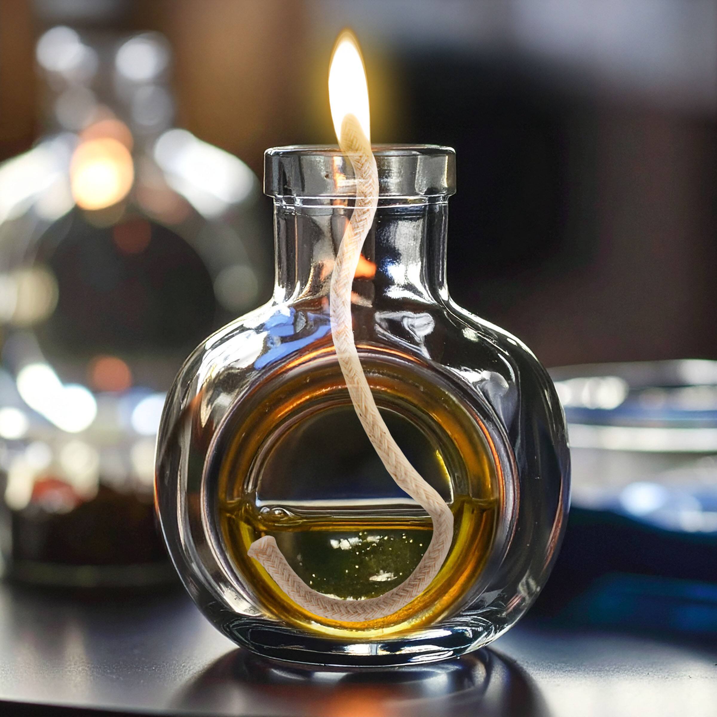 Alt View 2. Kings County Tools - 4.3in Round Oil Lamp Wicks 5-PK.