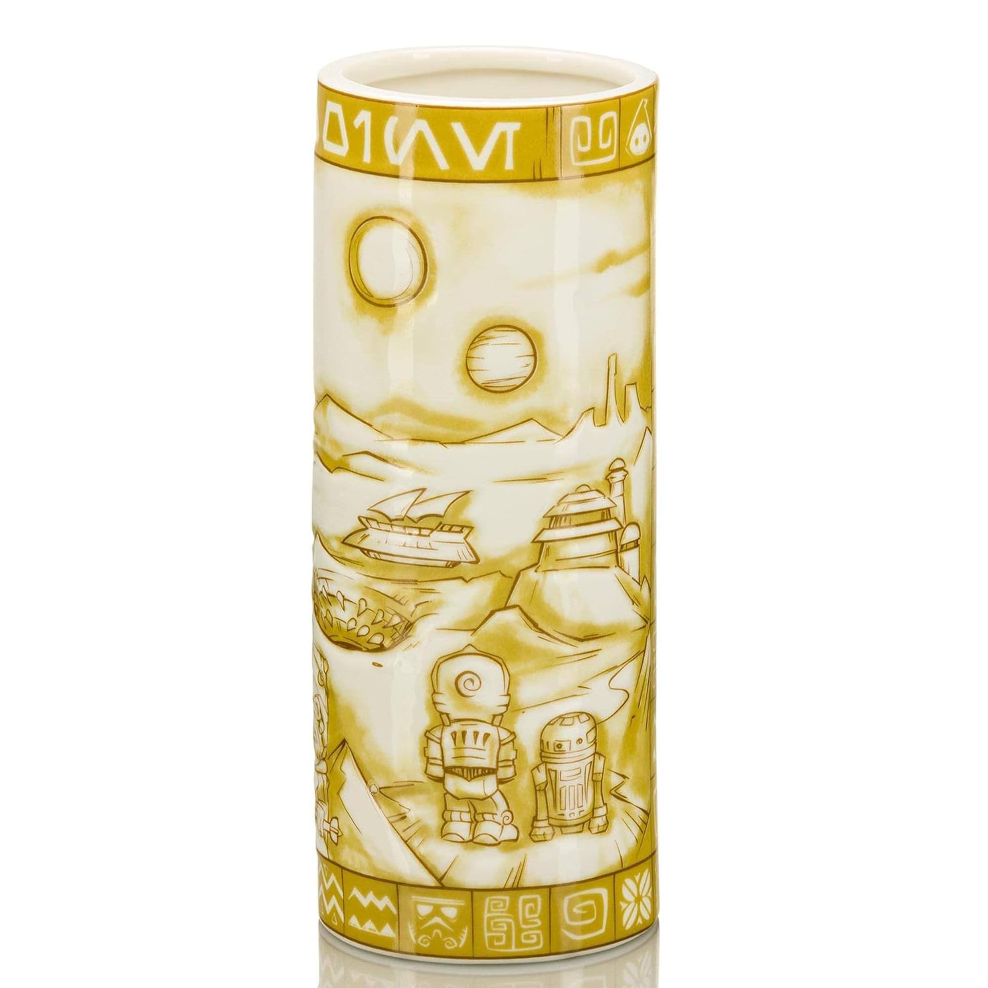 Alt View 10. Star Wars - Geeki Tiki Star Wars Tatooine Scenic 24 Ounce Ceramic Tiki Mug - Yellow.