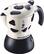 Angle Standard. Bialetti - Mukka Express 2-Cup Cappuccino Maker - Cow Print.