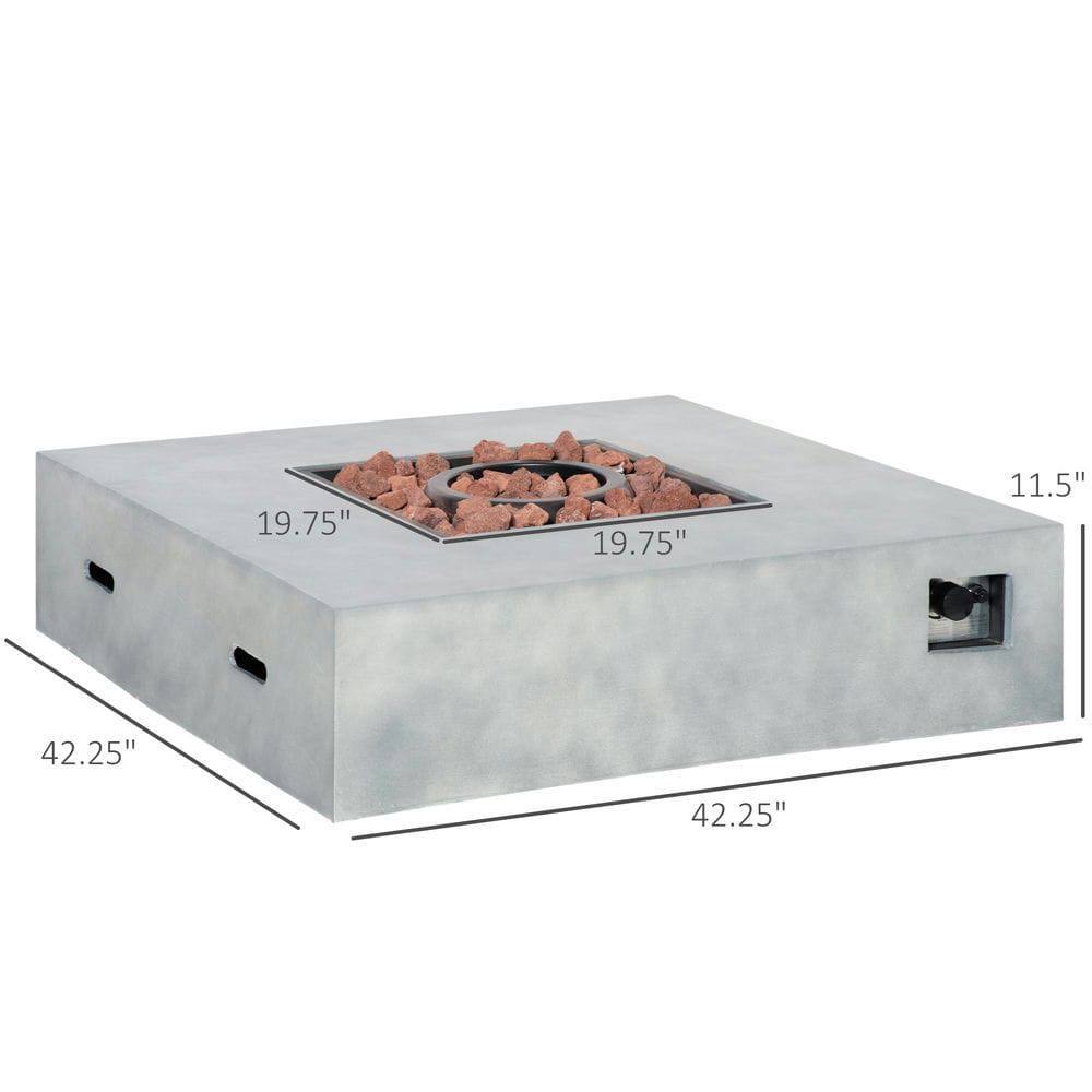 19.75" x 19.75" x 11.5" x 42.25"