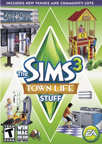  The Sims 3: Town Life Stuff - Mac/Windows
