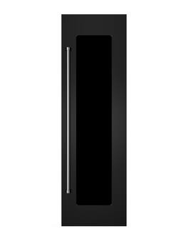 24"W. Integrated Wine Cooler Door Panel for Viking Model FDWCIC7240R - Right Hinge - Onyx