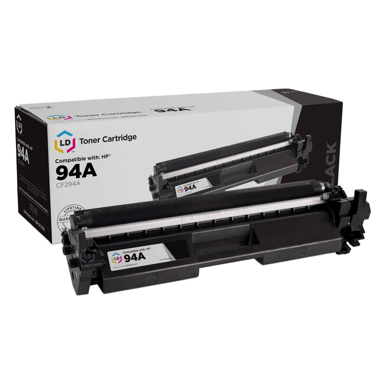 LD Toner Cartridge
94A
CF294A
Compatible with: HP* 94A CF294A
LIFETIME GUARANTEE
LACK
LD 94A