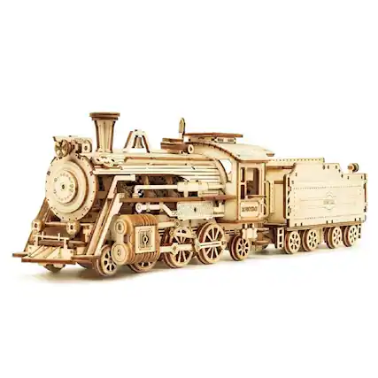 Front. 3D Puzzle - DIY 3D Puzzle - Train Express - 308pcs.