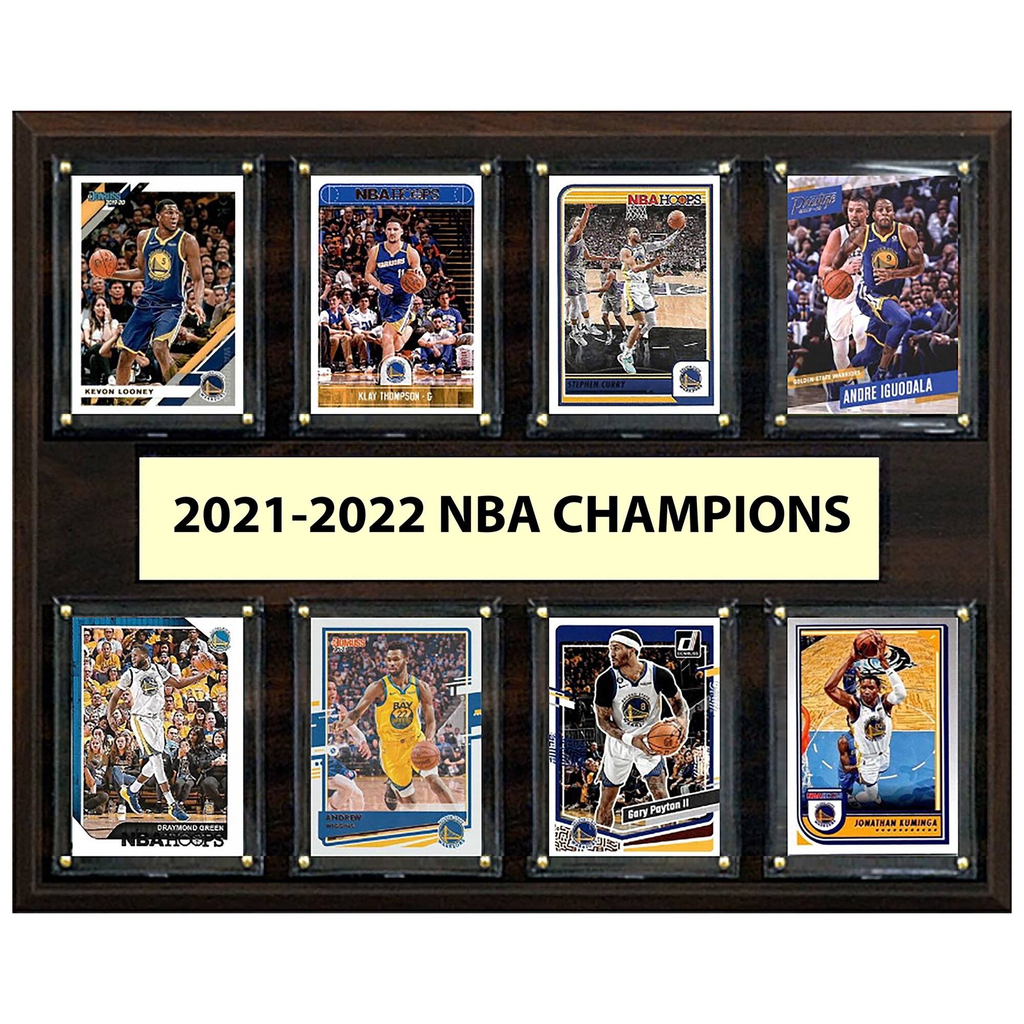 2021-2022 NBA CHAMPIONS

- Kevin Looney
- Klay Thompson
- Andre Iguodala
- Draymond Green
- Gary Payton II
- Jonathan Kuminga