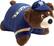 Angle Standard. Fabrique Innovations - Milwaukee Brewers Pillow Pet.