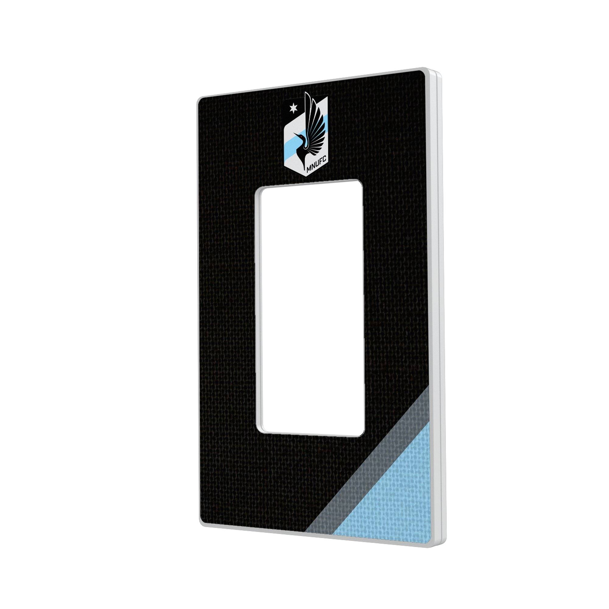 Keyscaper - Minnesota United FC Diagonal Stripe Design Single Rocker Lightswitch Plate - Multicolor price history on PriceWatchPro