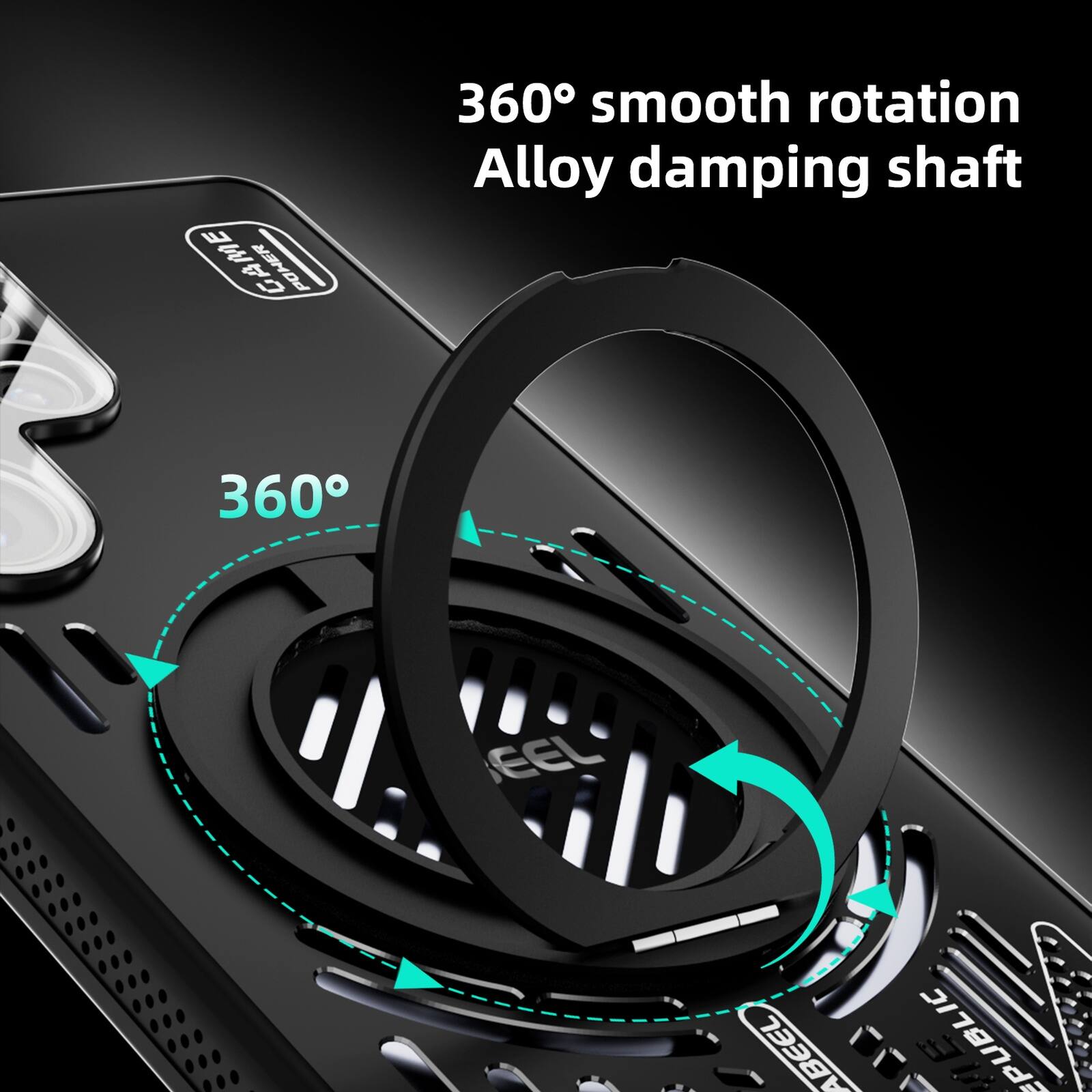 WE POWER GA 360° smooth rotation Alloy damping shaft
