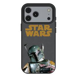 Keyscaper - Star Wars: The Empire Strikes Back Color Block MagSafe Compatible Phone Case - Apple iPhone 17 Pro Max - Boba Fett