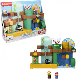 Fisher Price - Little People My Mario Mario's Adventure Playset - COLLECTIBLES - Multicolor