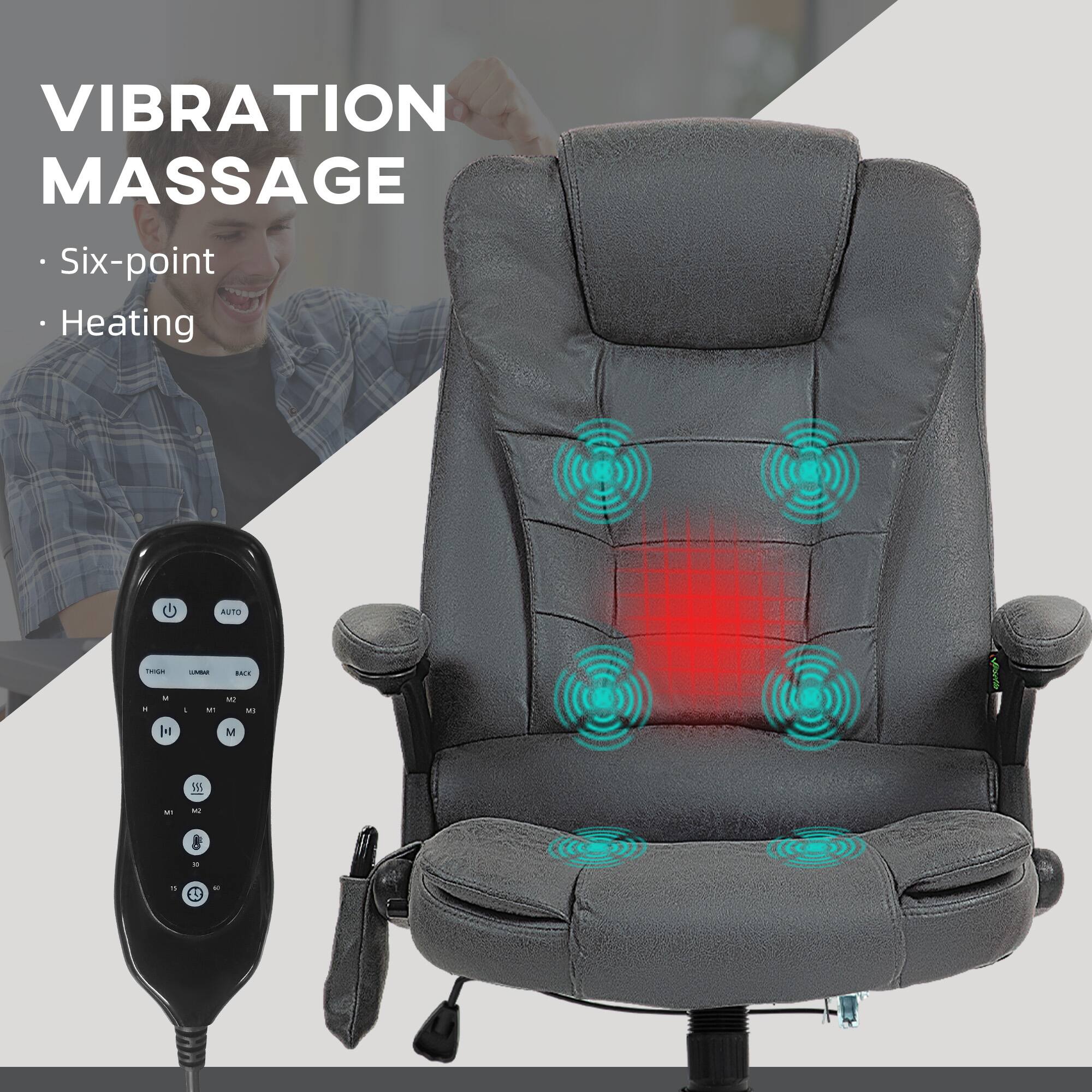 VIBRATION MASSAGE Six-point Heating