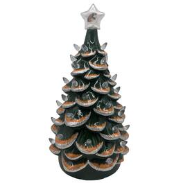 Santa's Workshop - Florida A&M Rattlers 14'' Ceramic Tree - Green