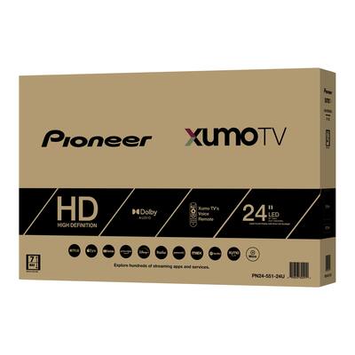 Pioneer 24” Class LED HD Xumo Smart TV PN24-551-24U - Open Box Pioneer 24” Class LED HD Xumo Smart TV PN24-551-24U - Open Box